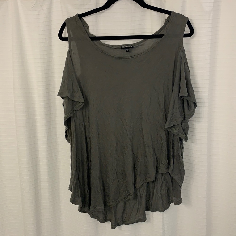 Express off the shoulder shirt!